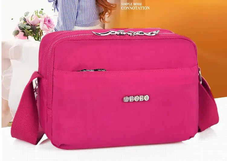 

JINQIAOER 2019 NEW Waterproof series fashion nylon bag elegant single shoulder bag slant leisure womens BAGS