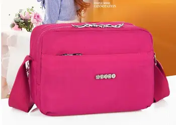 

JINQIAOER 2019 NEW Waterproof series fashion nylon bag elegant single shoulder bag slant leisure womens BAGS