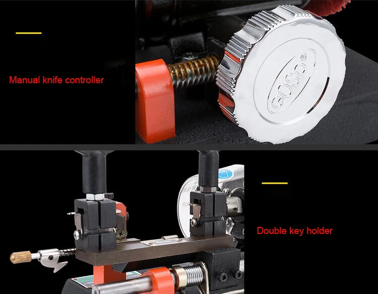DEFU 2AS машина для резки ключей машины и дома горизонтальный ключ резак 220 В/110 В машина для продублирования ключей