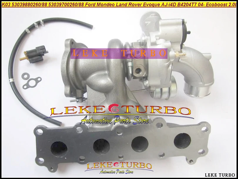 Turbo K03 53039700260 53039700288 LR031510 1682133 1687963 For Ford Mondeo for Land Rover Evoque 2.0L AJ-i4D B4204T7 Ecoboos 04-