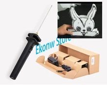 2017 New 100-240V/6V 15W Craft Hot Knife Styrofoam Cutter 10CM With Pen Power Adaptor