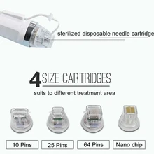 Быстрая! Одноразовые сменные головки золотого картриджа Фракционные микроиглы для машины картриджи советы