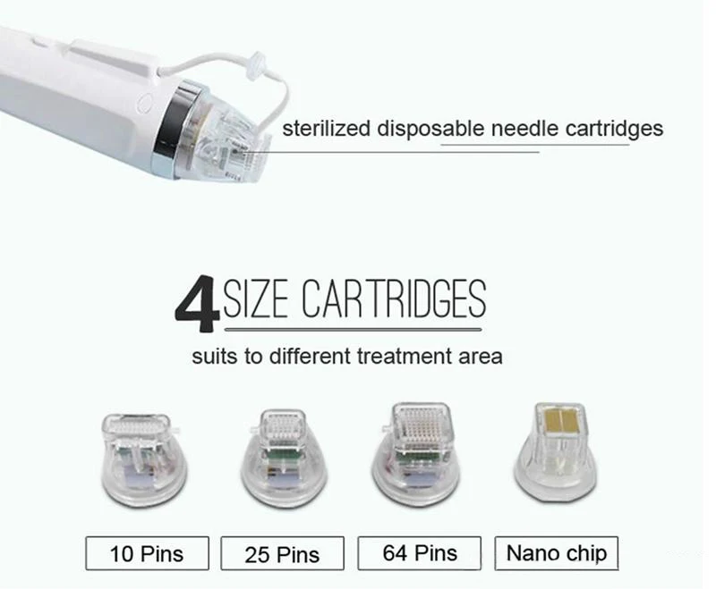 

Fast shiping !!! Disposable replacement head gold cartridge fractional microneedling micro needle machine cartridges tips