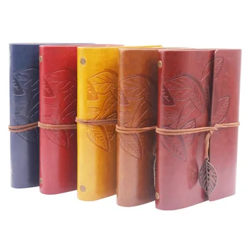 

1 pcs Large Leaf Leaf Travel Notebook Bandage Handbook Book Aesthetics Paper Core Replace Student Home School Office Gift