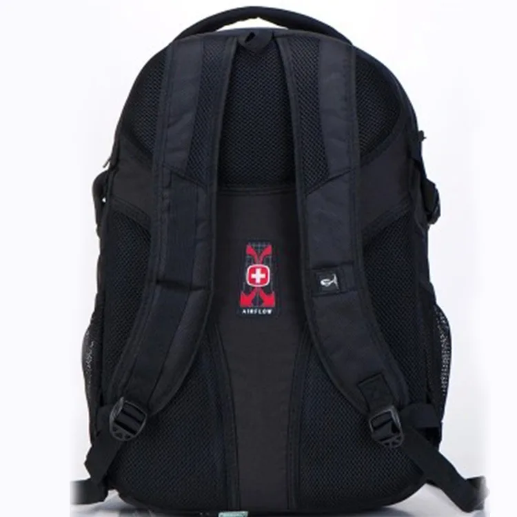 Mochila Suiza Suissewin Mochila Suiza 17 15,6 pulgadas impermeable Multi función capacidad negocios bolsa de ordenador portátil dos Mochila