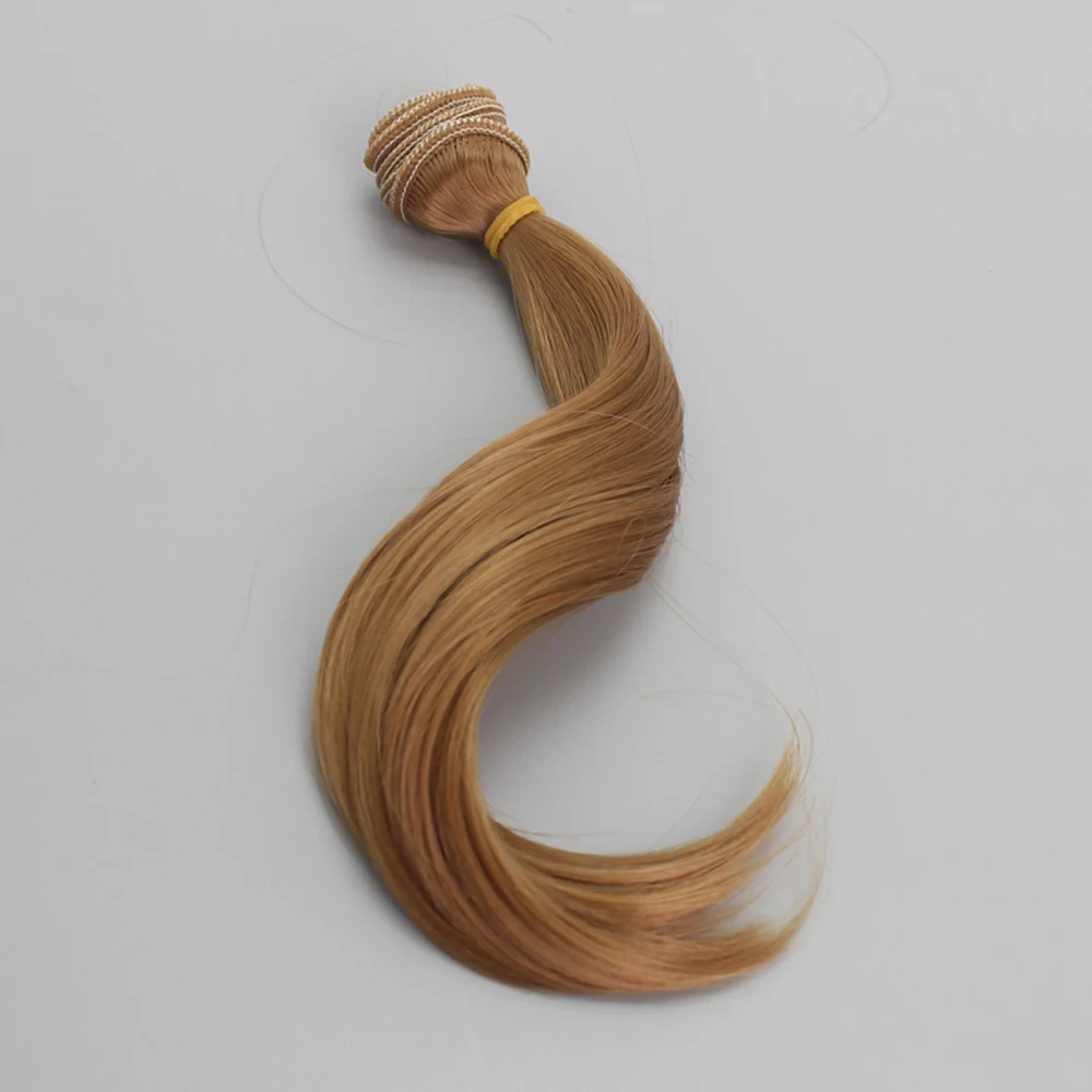 New Doll Accessories 15100cm DIY Mini Tresses Doll Wig High-Temperature Material Ponytail Hairs Wig For BJD High-Temperature (4)