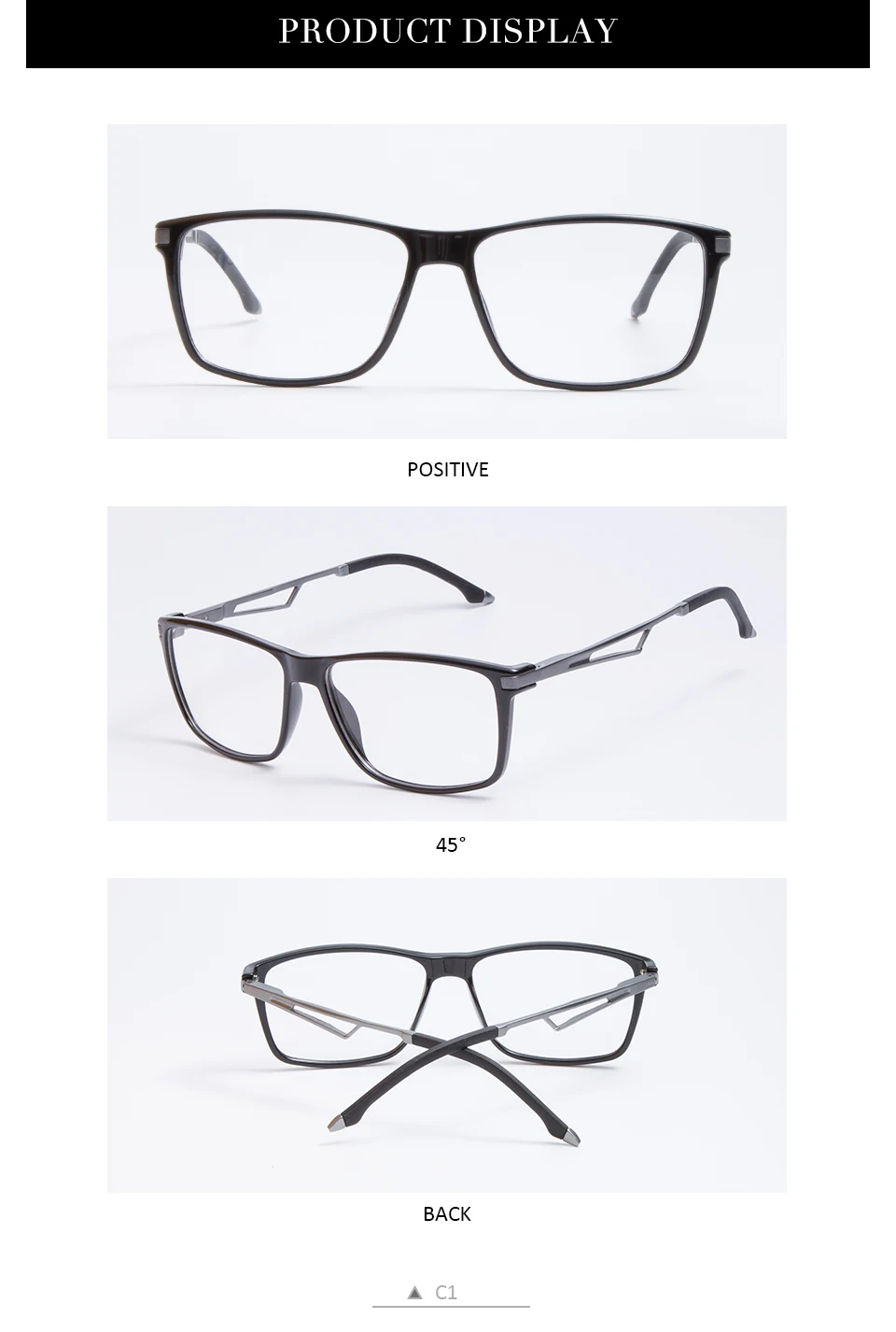 Винтажные квадратные титановые оправы для очков, мужские прозрачные очки с прозрачными линзами TR90, оправа для очков, оправа для оптических очков