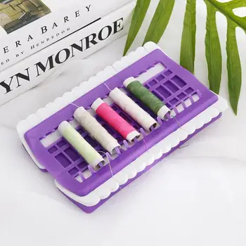 

Sewing Tools 30 Holes Cross Stitch Line Tool Set Sewing Needles Holder Embroidery Floss Thread Organizer DIY 3 Colors