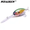 WDAIREN 11.5cm 18.5g wobblers Jerkbait Hard Bait Minnow Crank 6 Colors Fishing lures VMC hooks Bass Fresh Salt water tackle ► Photo 1/6