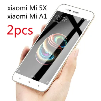 

2PCS 3D Screen Protector for Xiaomi Mi A1 Glass Tempered Glass For Xiaomi Mi A1 Glass for xiaomi Mi 5X Full Coverage Mi A1 Glass
