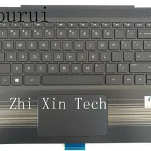 Клавиатура ноутбука yourui для hp Pavilion 14-AL 14-AL027TX 14-AL028TX черная клавиатура с верхней крышкой корпуса palmest 856188-001
