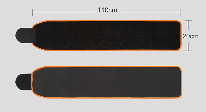 Adjustable Waist Tummy Trimmer Slimming Sweat Belt Fat Burn Shaper Wrap Band Weight Loss Exercise Men Women (15)