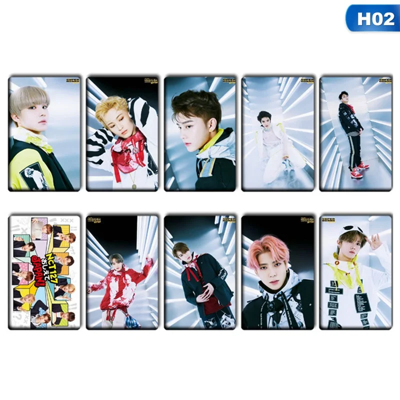 Kpop NCT 127 U Dream Empathy Lomo стикер для фото карты Sticky HD плакат для фотографий - Цвет: H02