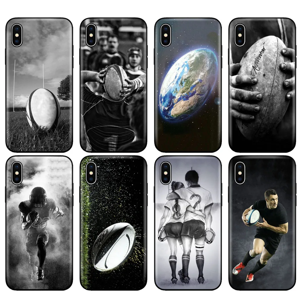 أسود tpu حالة ل iphone 5 5s se 6 6s 7 8 زائد x 10 حالة غطاء سيليكون ل iphone XR XS ماكس حالة كرة رجبي الرياضة أسود tpu حالة ل iphone 5 5s se 6 6s 7 8 زائد x 10 حالة غطاء سيليكون ل iphone XR XS ماكس حالة كرة رجبي الرياضة