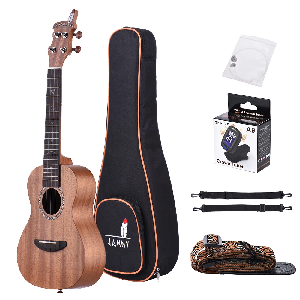 Buy 21" Acoustic Wooden Soprano Ukulele Ukelele Uke