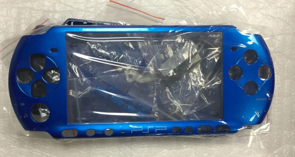 4 Colors New Version for PSP3000 PSP 3000 full set housing shell cover