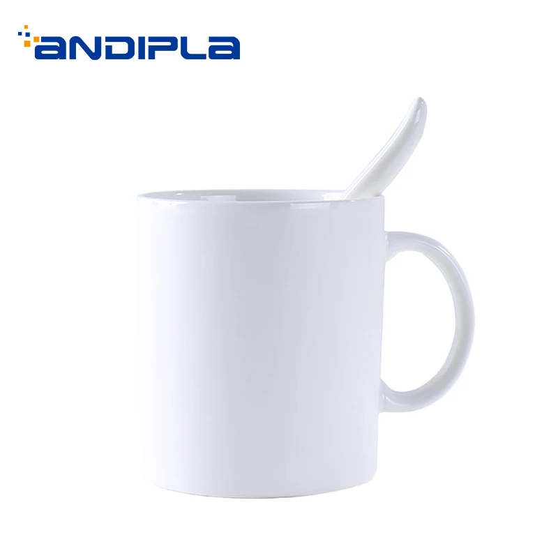 

400ML Creative Matte Ceramic Pottery Coffee Mug with Spoon Kit Home Large Capacity Drinkware Office White Black Milk Tea Cups
