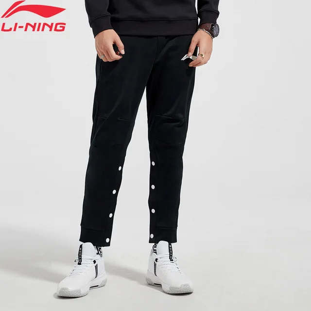 Li-Ning мужские баскетбольные штаны BAD FIVE флисовые теплые удобные дизайнерские