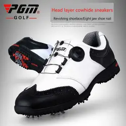 2018 PGM гольф мужская обувь летние дышащие непромокаемые кроссовки для мужчин нескользящая спортивная обувь BOA ручки пряжки обувь