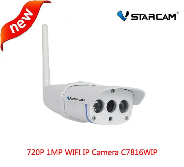 

VStarcam C7816WIP IP Camera wifi Webcam CCTV Outdoor Wireless security camera Waterproof IP67 20M IR range support 128G SD Card