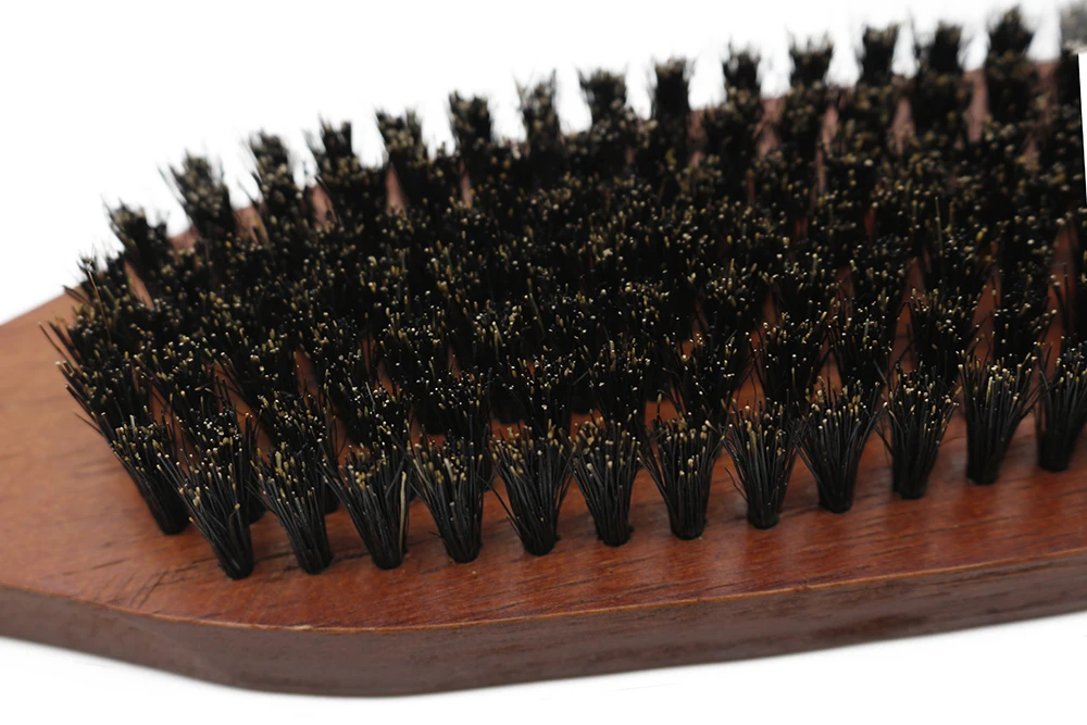Madeira de Cerdas de Javali Pincel de Barba com Alça Alça de Barbear dos Homens Mythus 100% Pura de Barbear dos Homens Bigode Comb Hairdressing Traquina Brushes 10 Mythus 100% puro javali cerda escova de