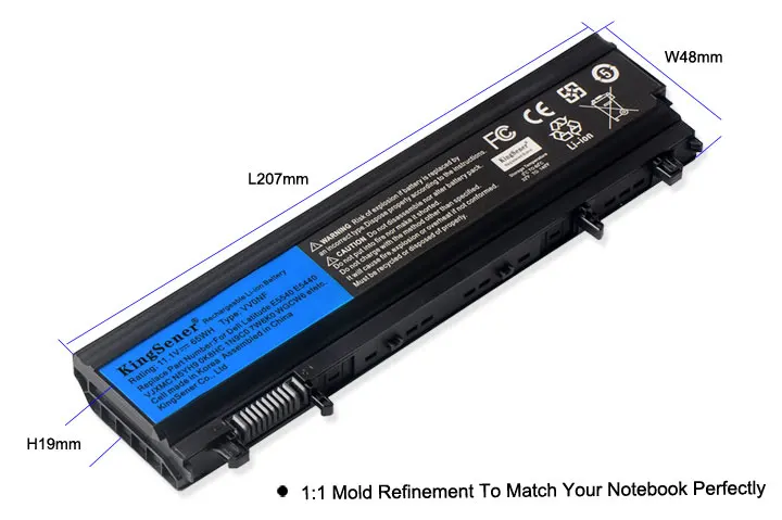 KingSener Корея сотовый VV0NF ноутбука Батарея для DELL Latitude E5440 E5540 серии VJXMC 0K8HC 7W6K0 FT6D9 19NC0 WGCW6 N5YH9