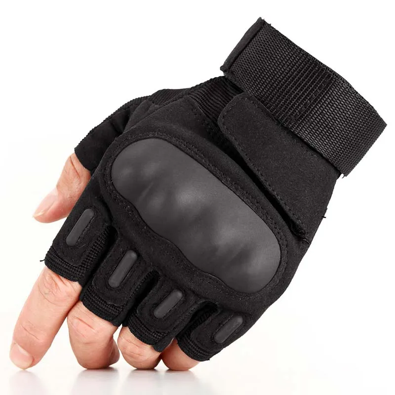 Для мужчин Тактический перчатки Половина Finger Пейнтбольная Airsoft Glovel военные