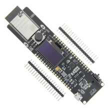 LILYGO®TTGO t-контроллер ESP32-WROVER 4MB SPI Flash и 8MB PSRAM 0,96 OLED пятипозиционная Кнопка 18650 Держатель батареи