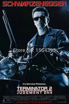 

Custom Terminator Hot Movie Poster Modern Fashion Stylish Home Decor Retro Bedroom High Quality (20x30) Wall Sticker U1-463