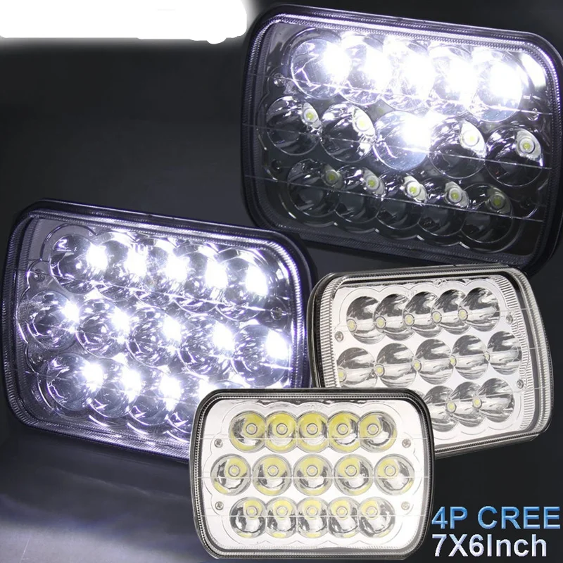 Для Toyota Пикап квадратная фара пара H6054 7x6 светодиодный фар море луч 5 &quotx 7&quot