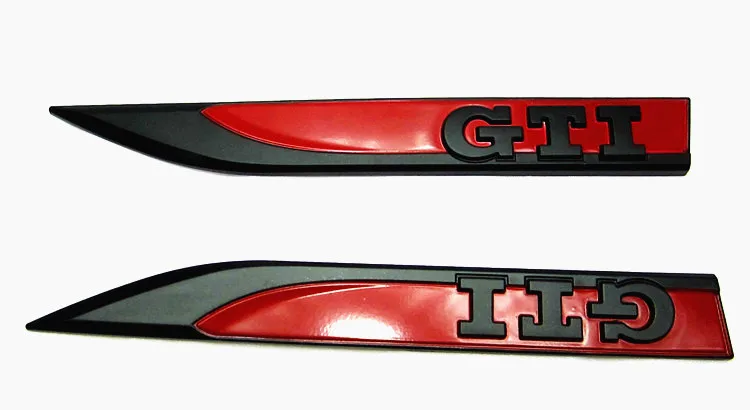 FOR Golf GTI MK7 7 VII Car Wing Side Badge Emblem