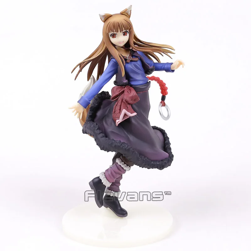 Аниме Spice and Wolf Holo 1/8 Масштаб ПВХ окрашенная фигурка Коллекционная модель игрушки 20 см