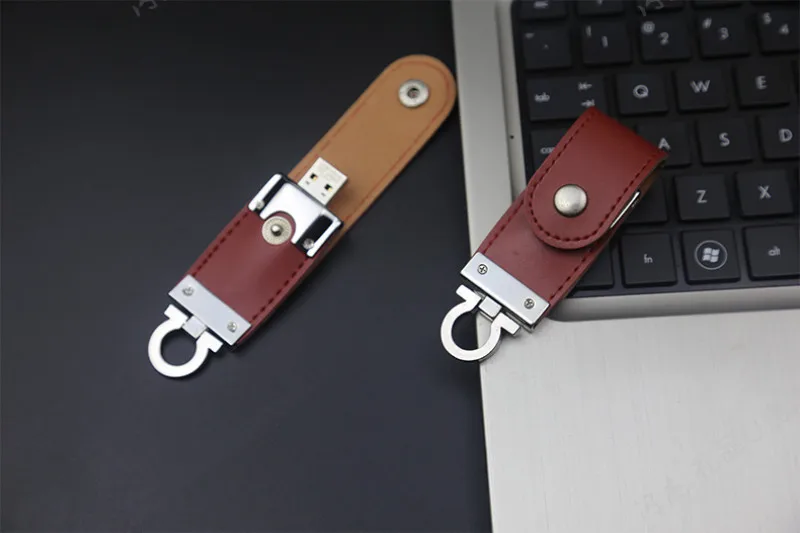 Высококачественная кожа USB флэш-накопитель 16 ГБ 8 ГБ 4 ГБ накопитель флешки Flash Drive флэш-карты stick memoria usb флэш-диск на ключ