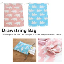 Модные Портативные Сумки на шнурках; обувь для девочек; сумки; женский хлопковый дорожный мешок для хранения одежды; сумочка; Высококачественная сумка для макияжа