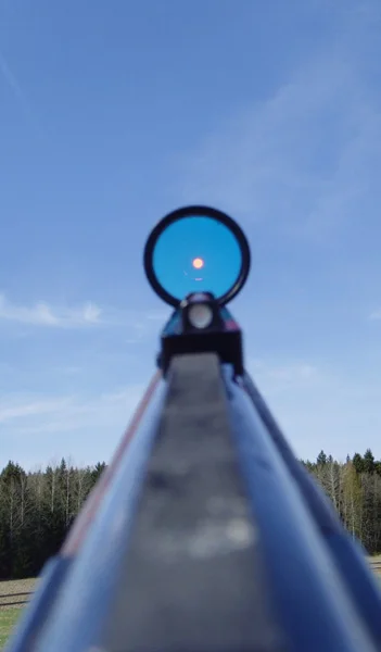 Shooin الصندوق أنا خفيفة الوزن بندقية صيد الأحمر الألياف الضوئية 1x ريد دوت التصوير المجسم النطاق البصري صالح البندقية الضلع السكك الحديدية R9192