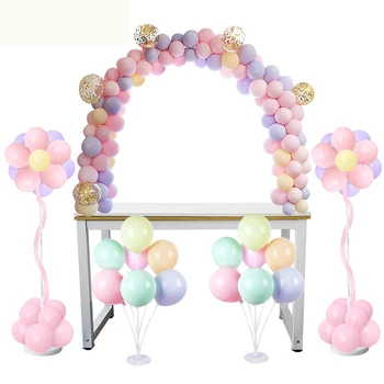 

49pcs Balloons Arch Kit Balloon Holder Stand Birthday Party Decor Kids Globos Stick Table Decor Accessories Wedding Supplies