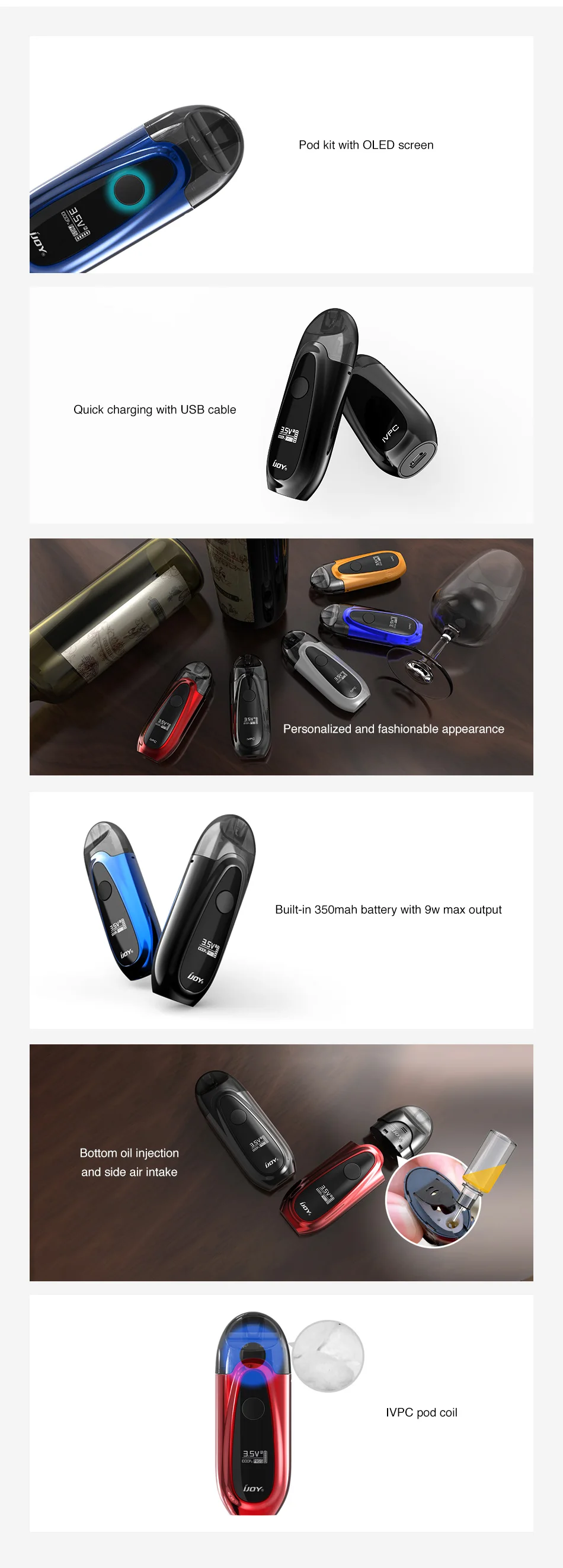 IJOY IVPC Starter Kit 450mAh