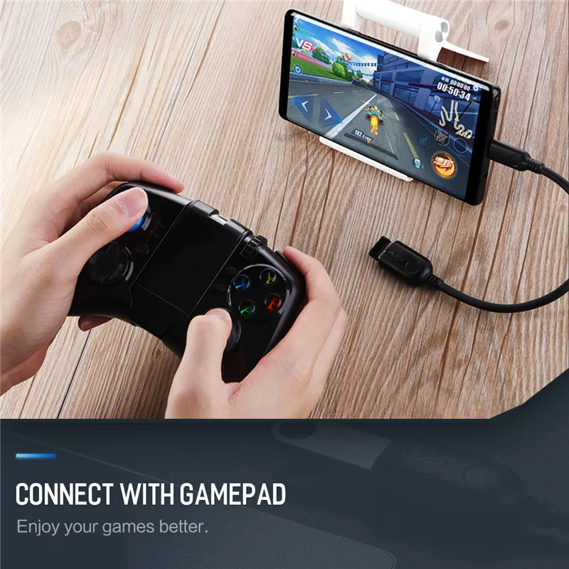 Кабель для передачи данных ROCK OTG Type c Huawei P20 PRO MATE 20 USB C к 3 0 адаптер Xiaomi 8