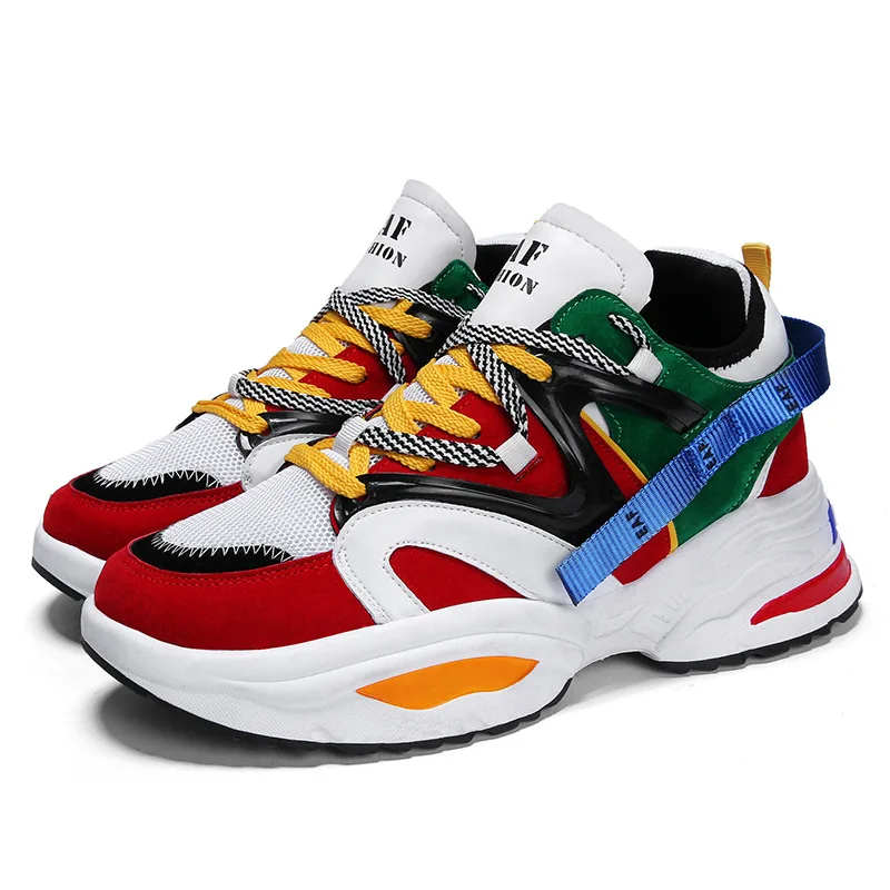 

2019 Summer New Autumn Vintage Sneakers Men Breathable Mesh Casual Shoes Men Comfortable Fashion Tenis Masculino Adulto Sneakers