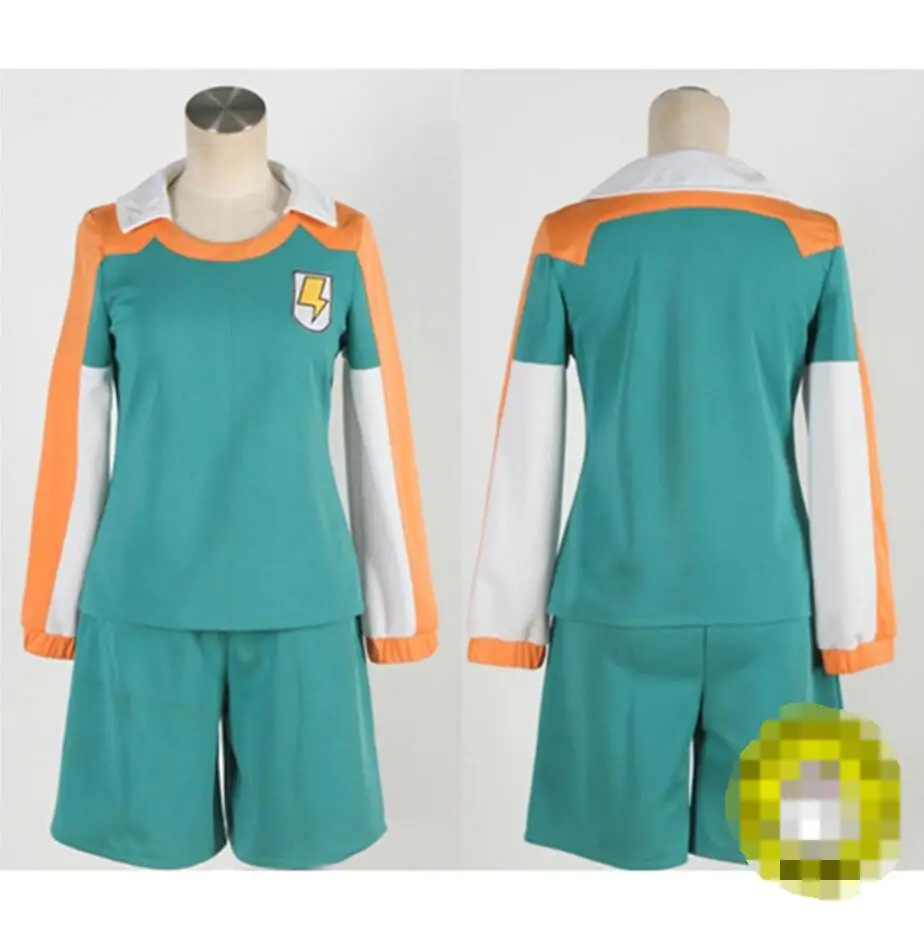 Может быть адаптирован аниме Inazuma Eleven Косплей Униформа Хэллоуин Вечеринка