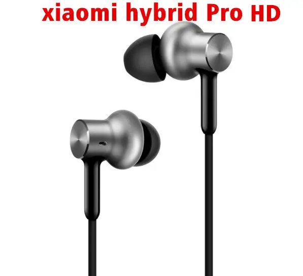 Оригинальные Xiao mi Hybrid/Pro HD наушники-вкладыши HiFi наушники mi Piston 4 с mi c Circle Iron mi xed для Red mi Pro Note3 mi 5 - Цвет: Hybird Pro HD Silver