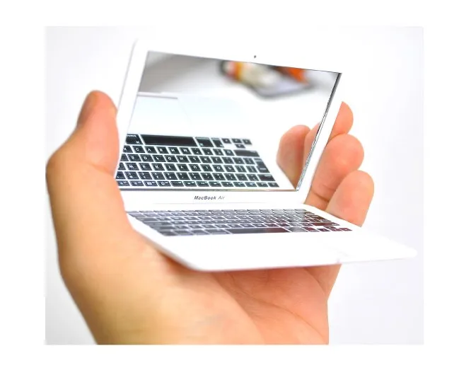 2016 NEW font b doll b font house BJD scene MINI laptop computer simulation font b