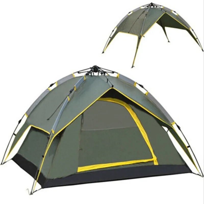 

3-4 Person Quick Opening Automatic Tent Separated Double Layer Camping Tent Four Season Waterproof Outdoor Tent 213x213x140cm