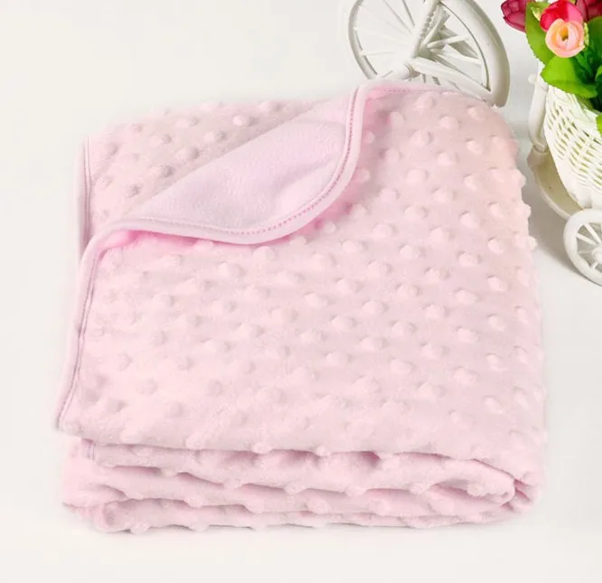 Новорожденных Детское одеяльце для Сна Детские платья для малышей зимняя одежда из кораллового флиса ребенка пеленание Теплая постель 100X76 см