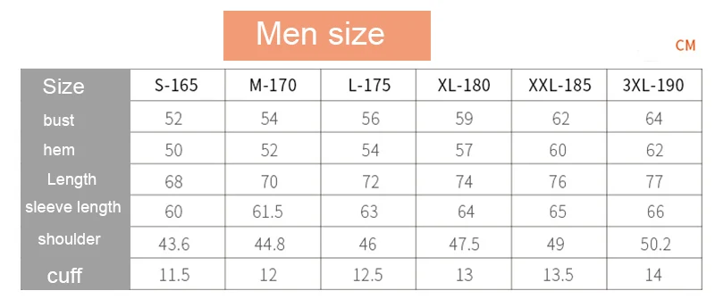 men size