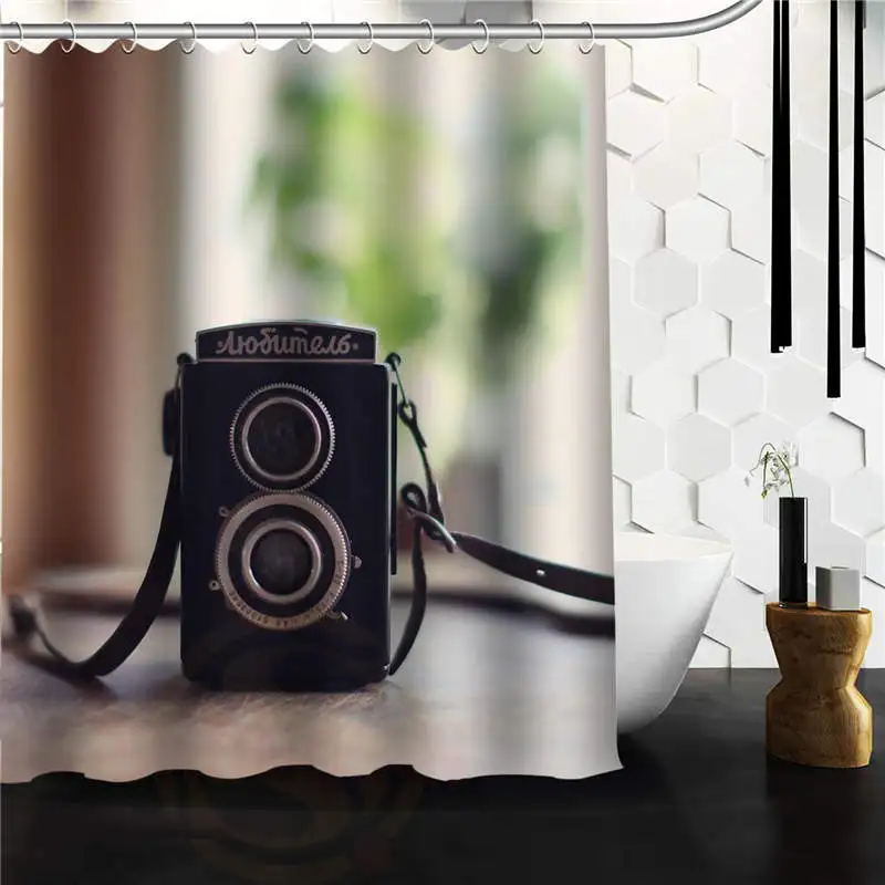 Высококачественный занавес для ванной домашний продукт Diy их камера фото занавеска для душа s формованная Водонепроницаемая занавеска для ванной комнаты 6" x 72"