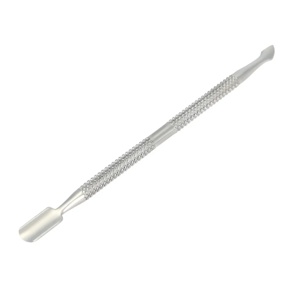 

2018 Hot Sale Stainless Steel Nail File Buffer Portable Nail Files Push Spoon Remover Nails Art Manicure polish Tools 13 cm long