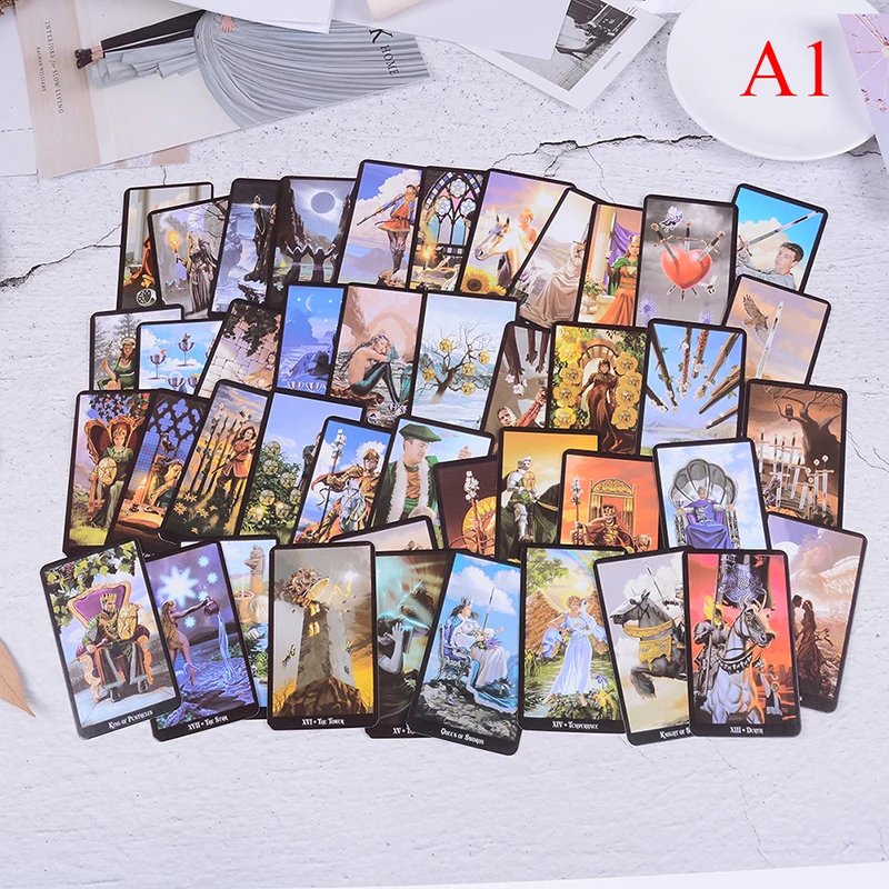 

97mm*57mm Tarot Deck Cards, Read The Mythic Fate Divination For Fortune Card Games