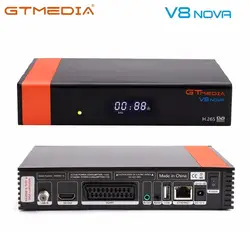 GTMEDIA V8 NOVA приемник спутникового сигнала DVB-S2 встроенный Wifi ключ H.265 HD 1080P Испания поддержка PowerVu Biss GT медиа V8 супер