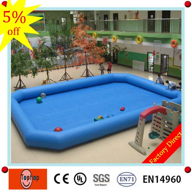 8*5m 0.9mm pvc tarpaulin intex indoor portable artificial water